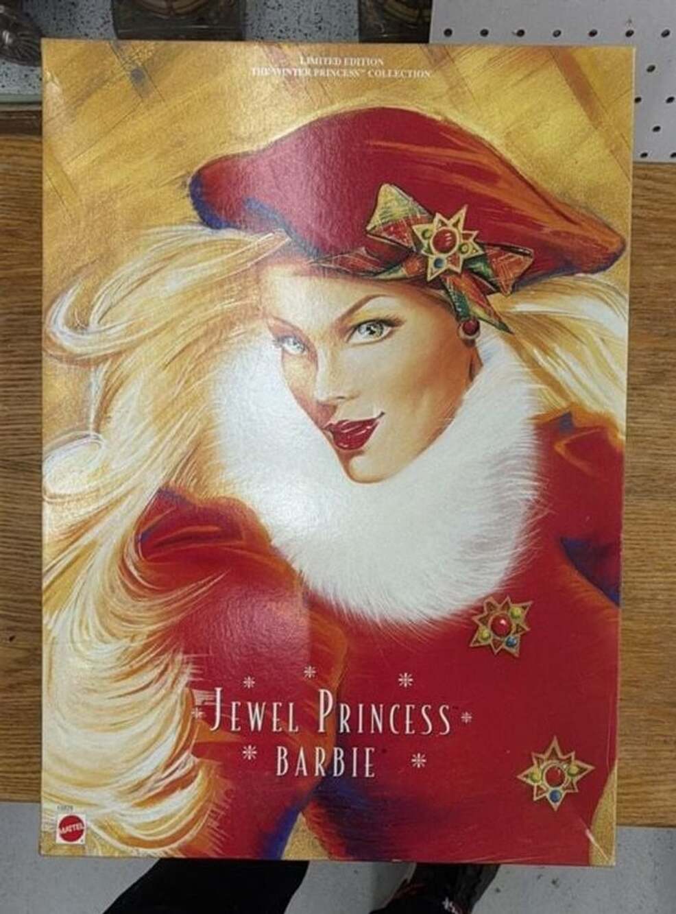 Jewel Princess Barbie Limited Edition The Winter Princess Collection Doll 1996